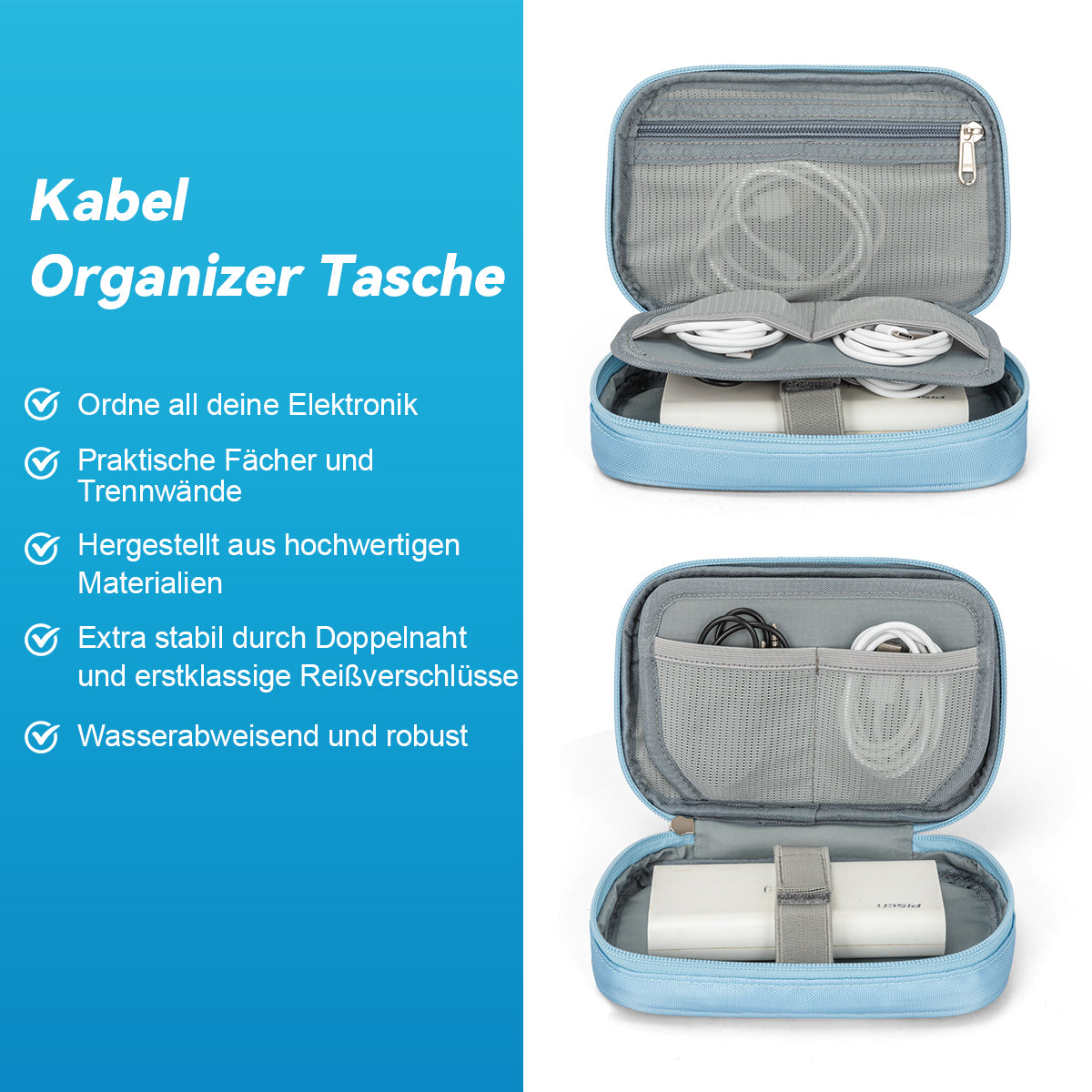 kabel organizer tasche