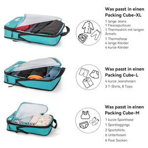 Packing Cubes Compress-It™ Transparent