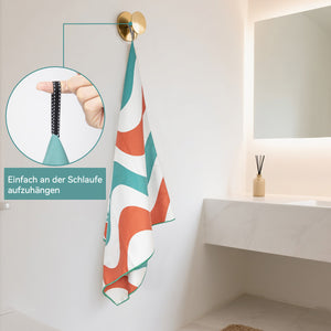 Mikrofaser Handtuch Recycelt
