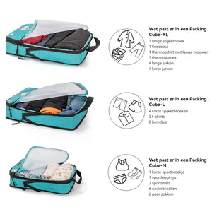 Packing Cubes Compress-It™ Transparent
