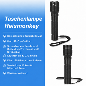 Taschenlampe Reismonkey