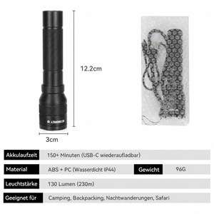 Taschenlampe Reismonkey