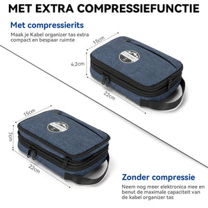Kabeltasche Kompression