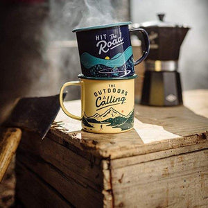 emaille tasse