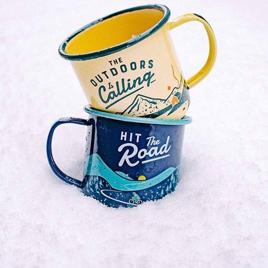 emaille tasse