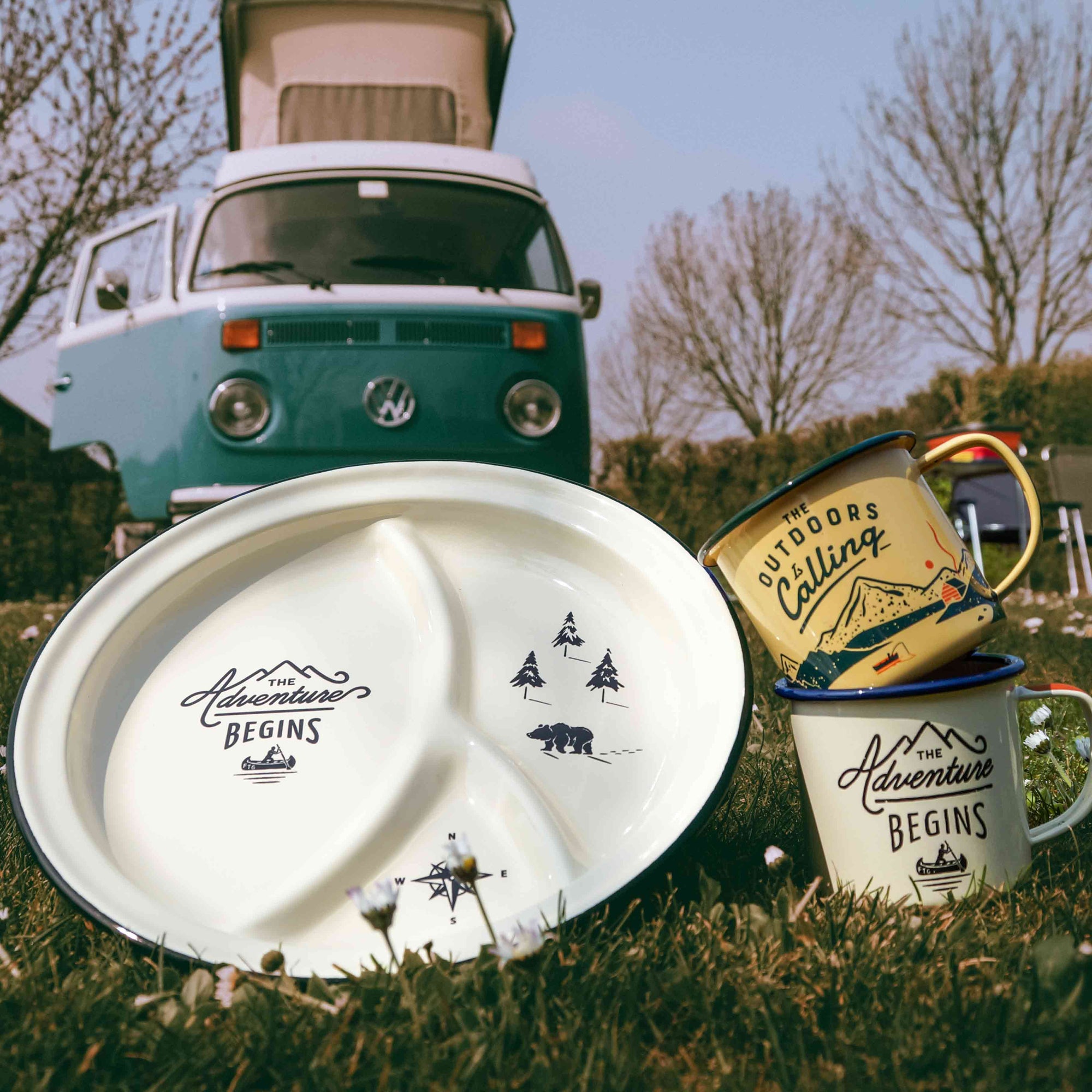 emaille tasse