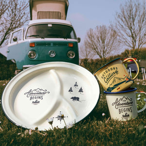 emaille tasse