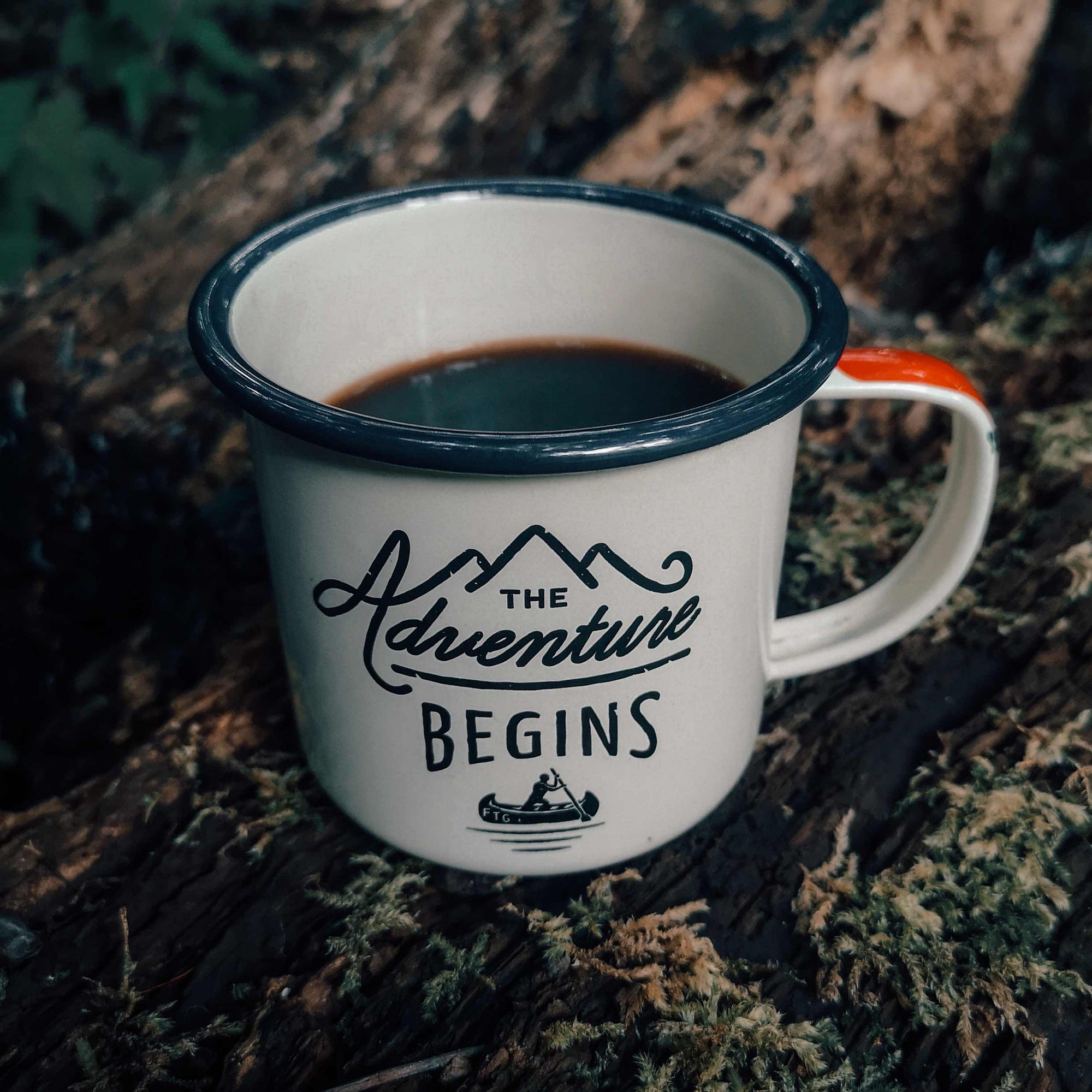 emaille tasse