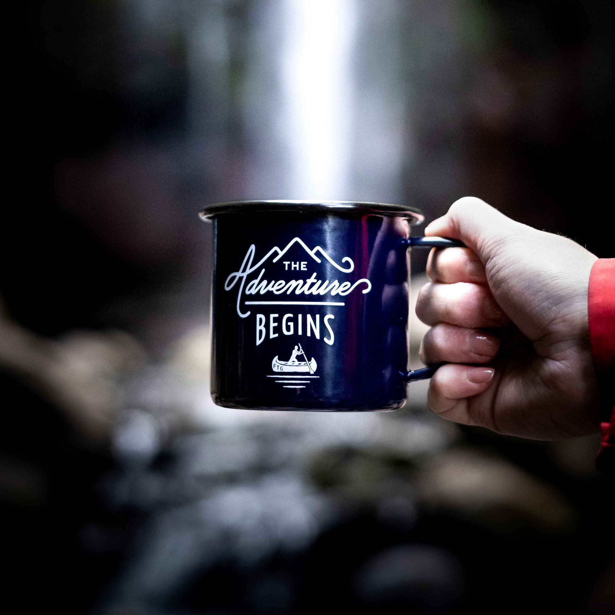 emaille tasse