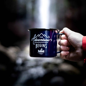 emaille tasse