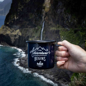 emaille tasse