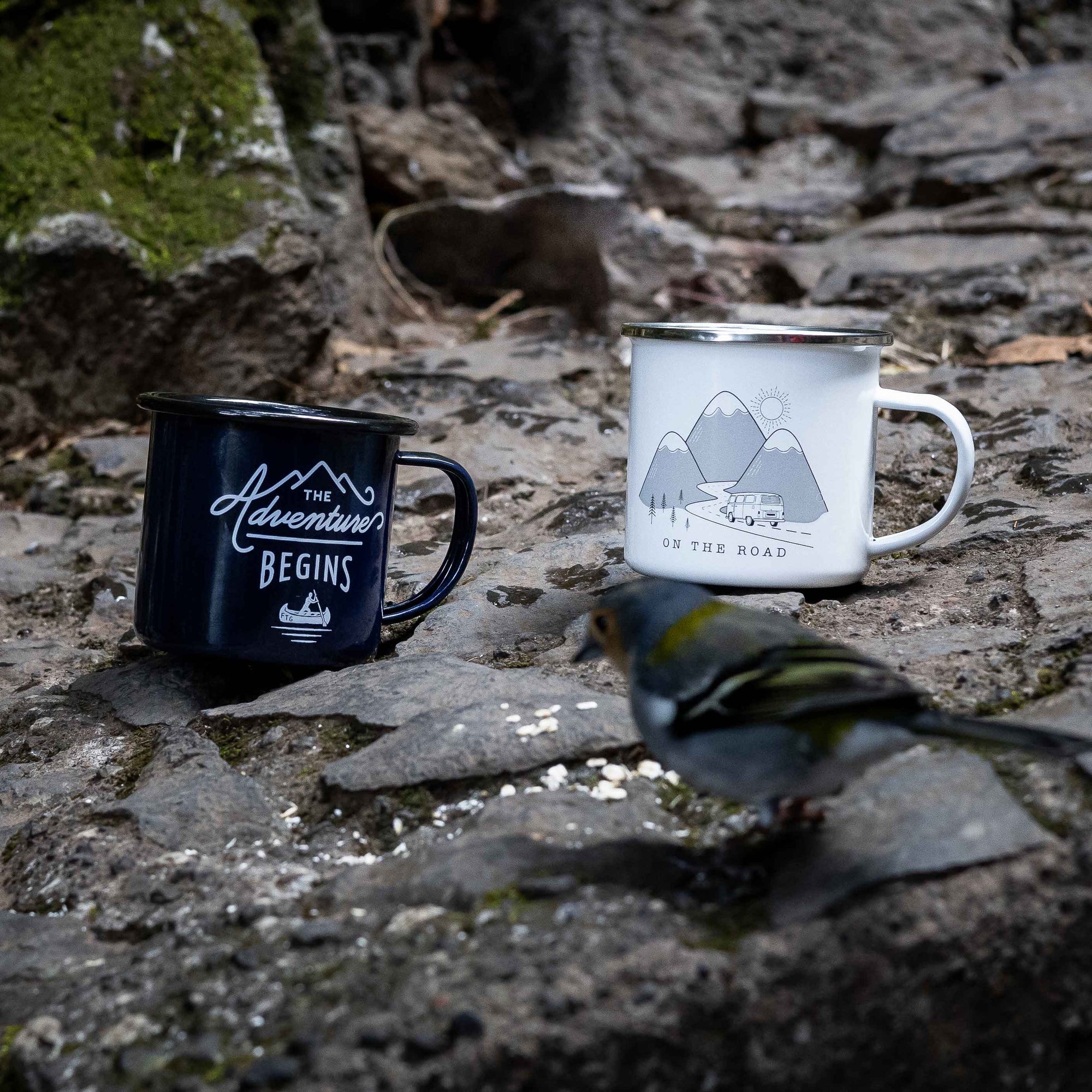 emaille tasse