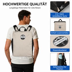 Faltbarer Rucksack 2-in-1 Reismonkey
