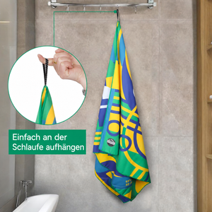 Mikrofaser Handtuch Recycelt