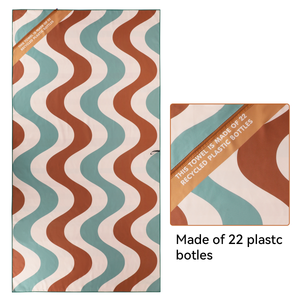 Mikrofaser Handtuch Recycelt