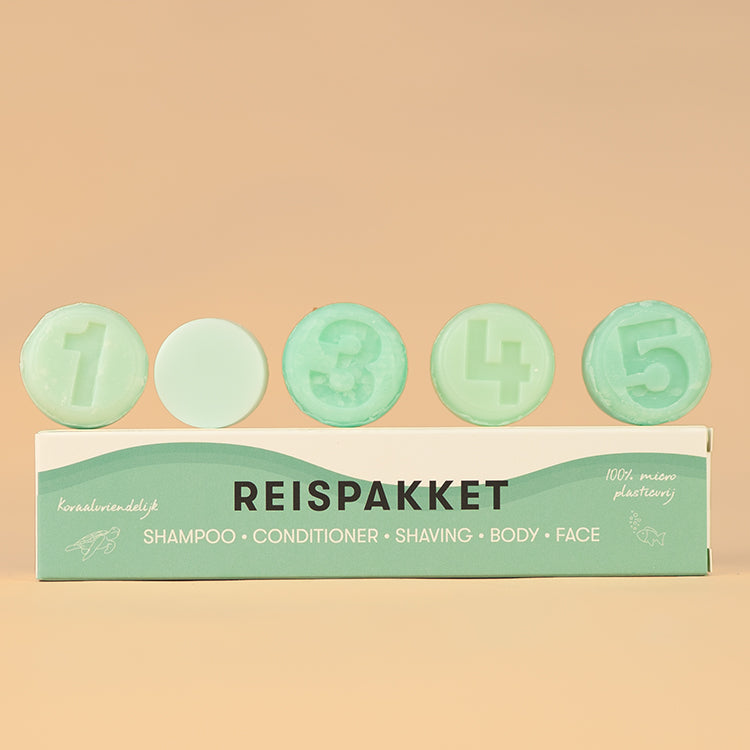 reise set shampoo bars
