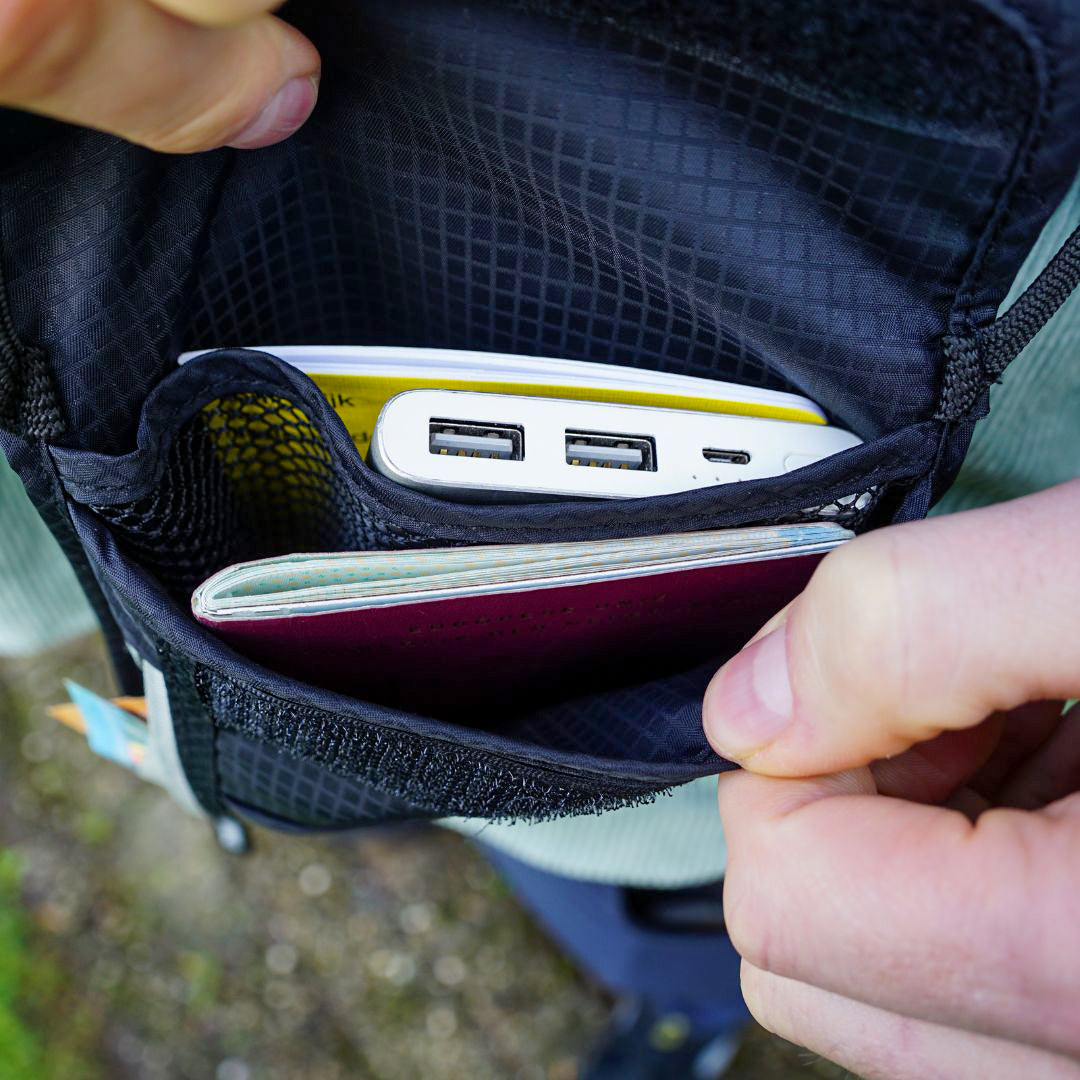reisebrustbeutel rfid