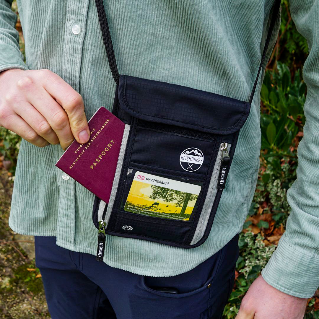 reisebrustbeutel rfid