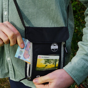 reisebrustbeutel rfid
