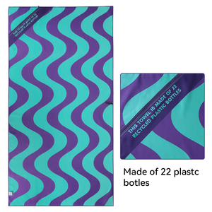 Mikrofaser Handtuch Recycelt